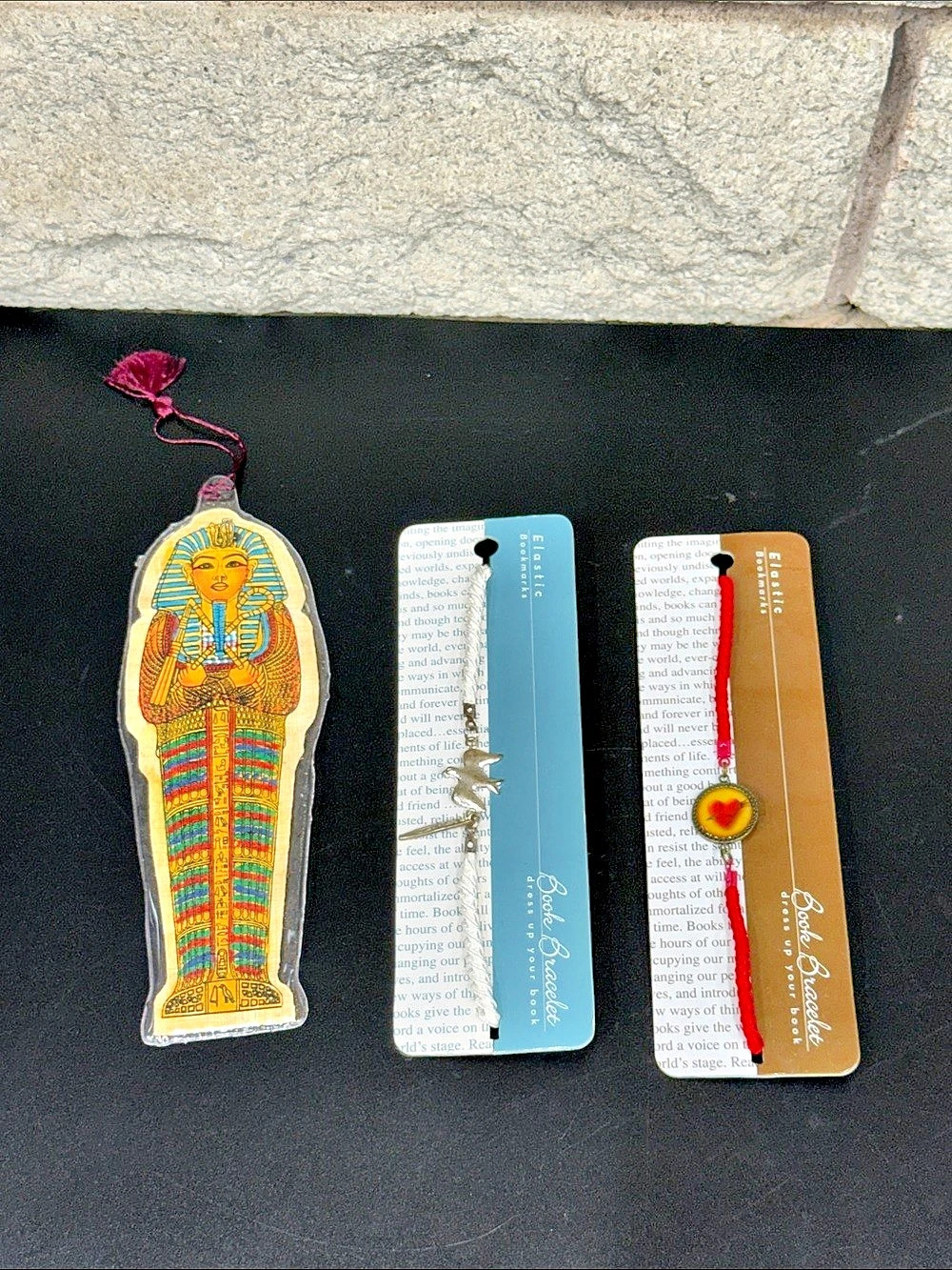 Egyptian Bookmark & Charm Bookmark Set NWT